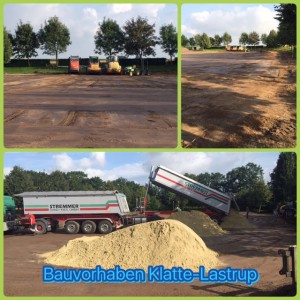 stable Guido Klatte - Lastrup  new riding surface